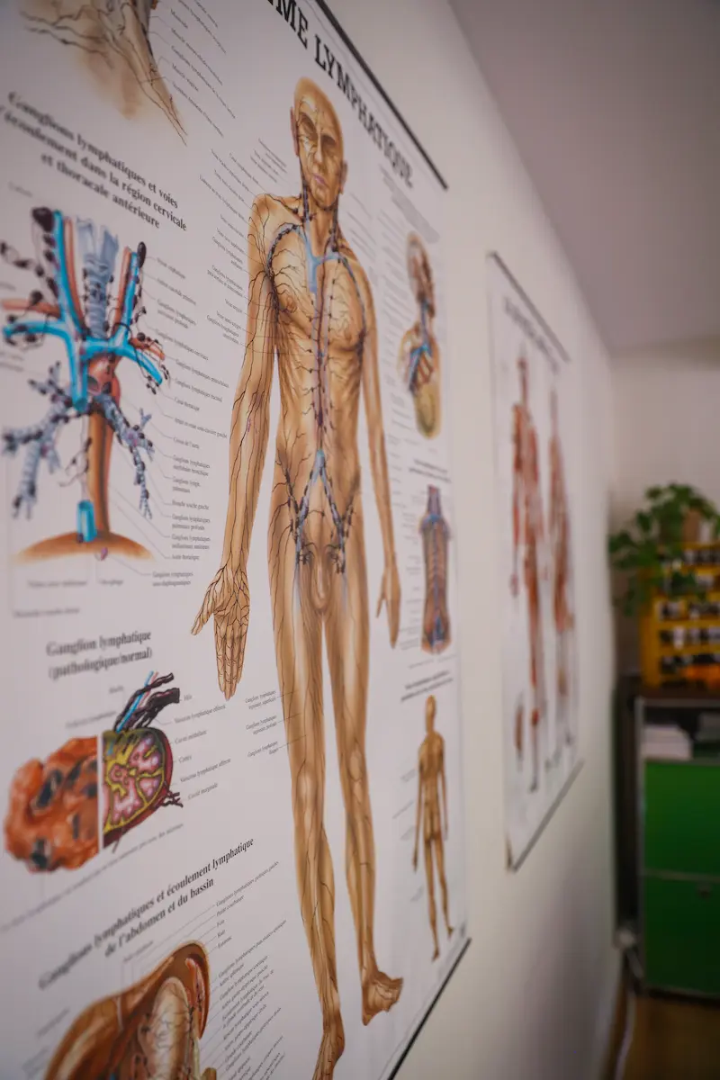 Drainage lymphatique doux au cabinet Edlothia à Peseux